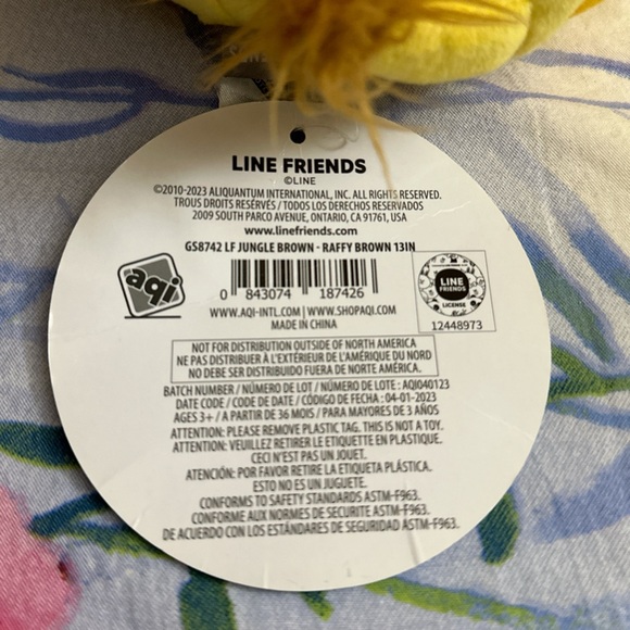 Like friend giraffe bear plushy - Picture 4 of 4